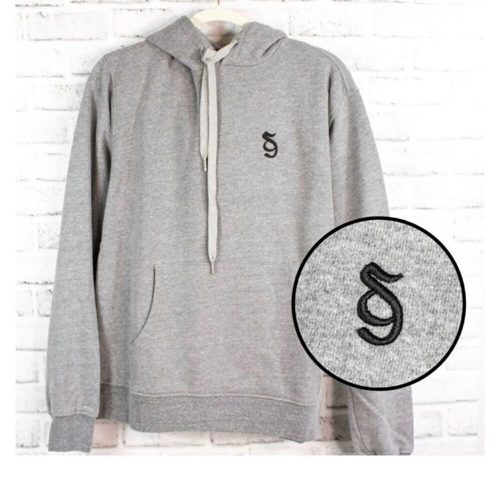 🌊 Spiritual Gangster Gray Pullover Hoodie Sweater Size XL